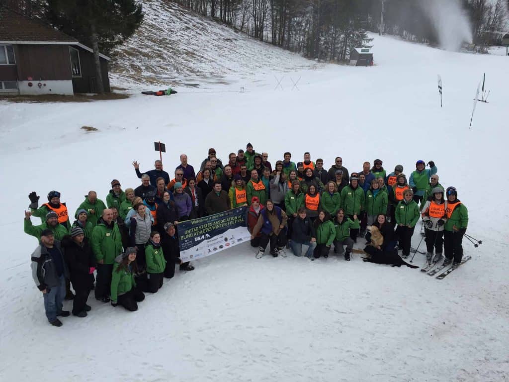 USABA participants and guides at Pico Mountain Feb 2016