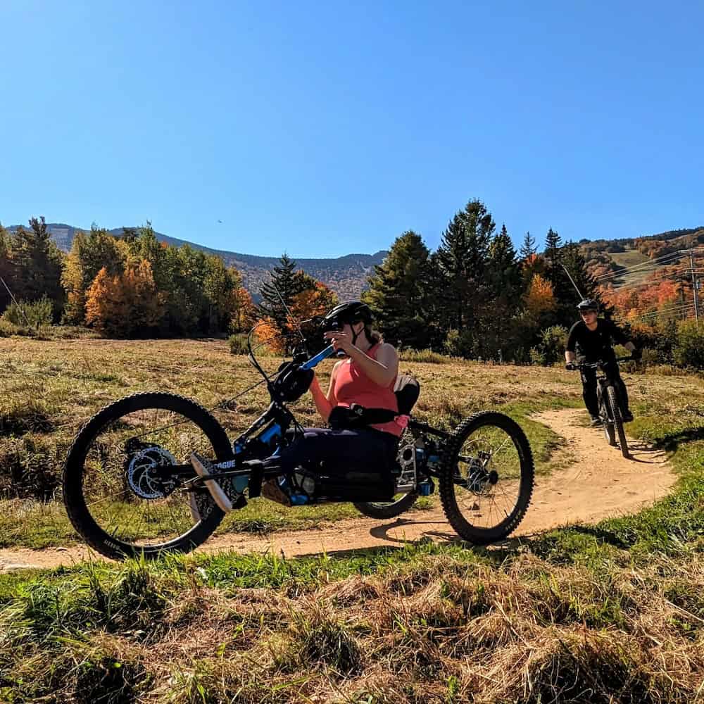 Fall Adaptive Mountain Biking